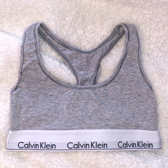 Calvin Klein Underwear Other - Grey Calvin Klein unlined sports bra